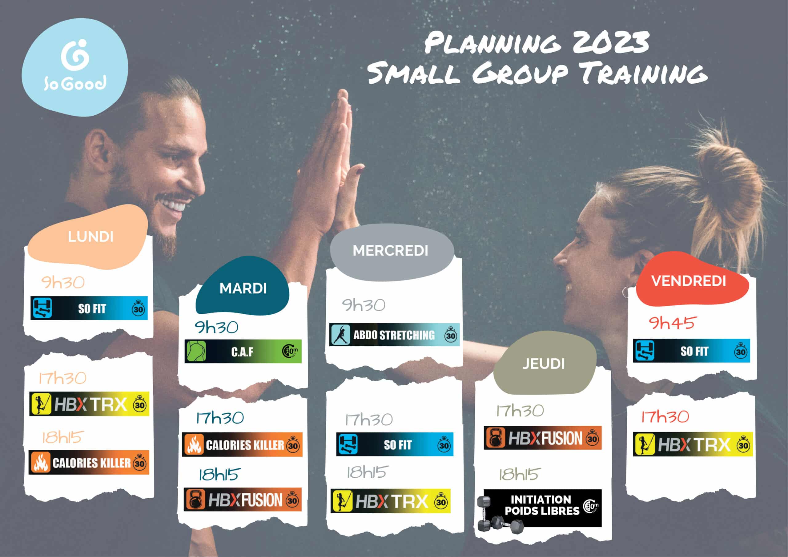 Planning La Seyne 2023 - Small Group Training