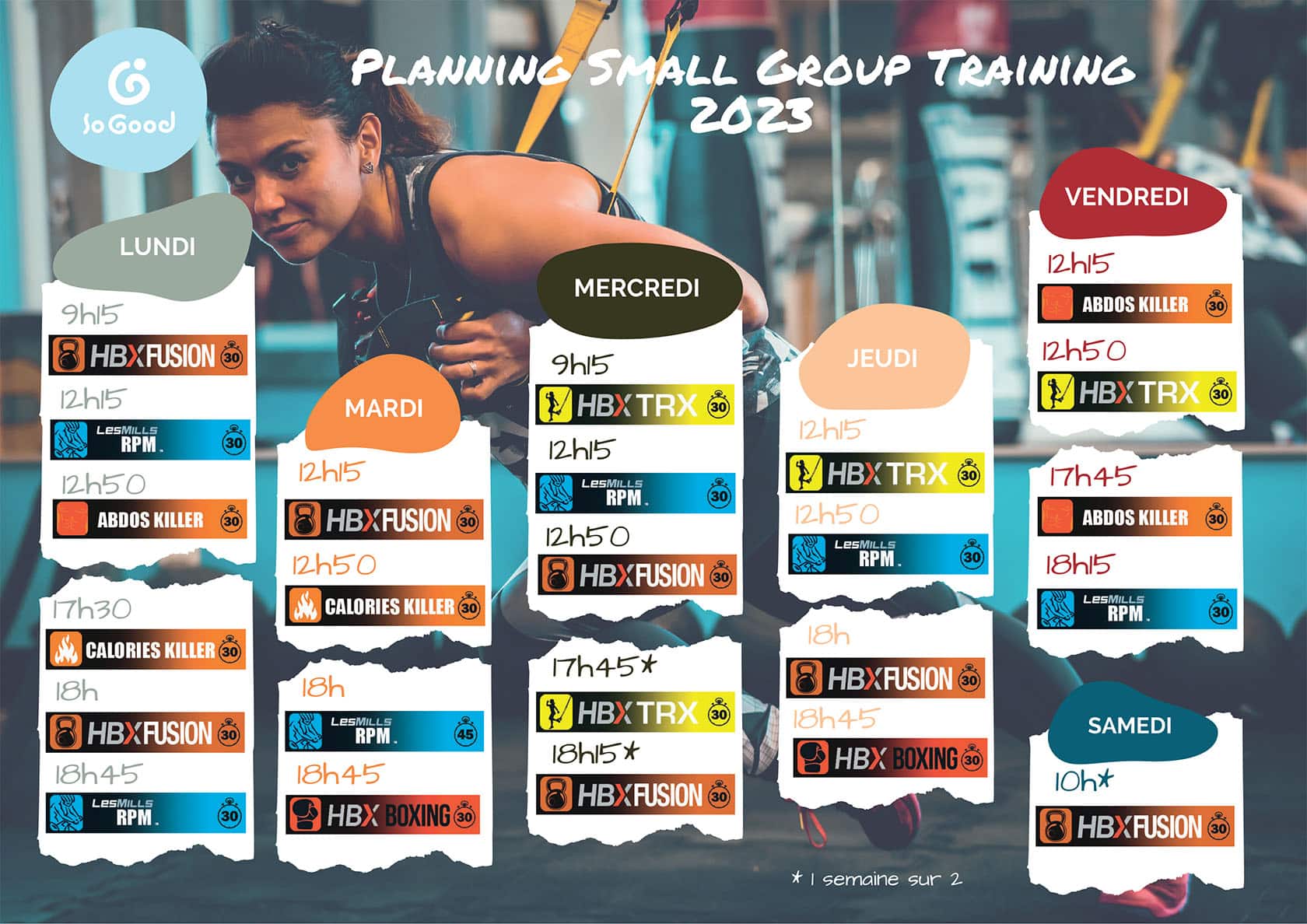 Planning Sanary 2023 - Small Group Training
