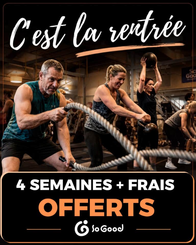 C'est la rentrée : 4 semaines + frais offerts